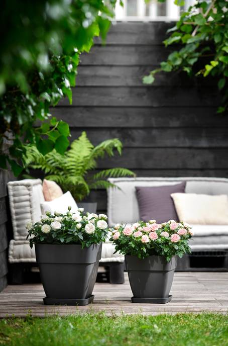 vibia campana vierkant 30cm antraciet